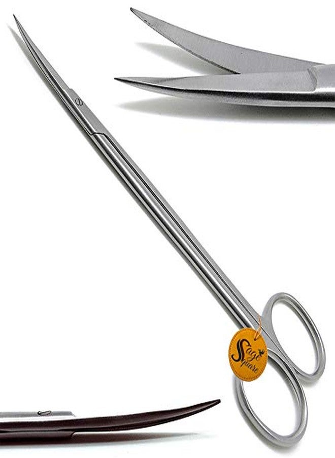 Sage Square Long Size Professional Aquarium Tongs Tool of Stainless Steel for Fish Tank, Aquatic Plant Cleaning, Aquascape, Aquarium. (Design 4) - Image 5